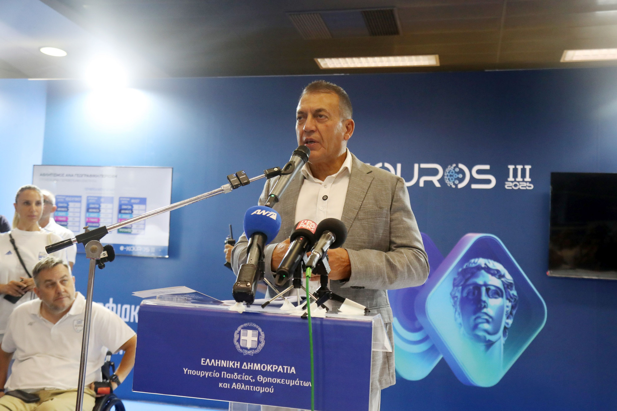 Βρούτσης στη ΔΕΘ: «Με το MyKouros App όλος ο ελληνικός αθλητισμός περνά στο κινητό μας»