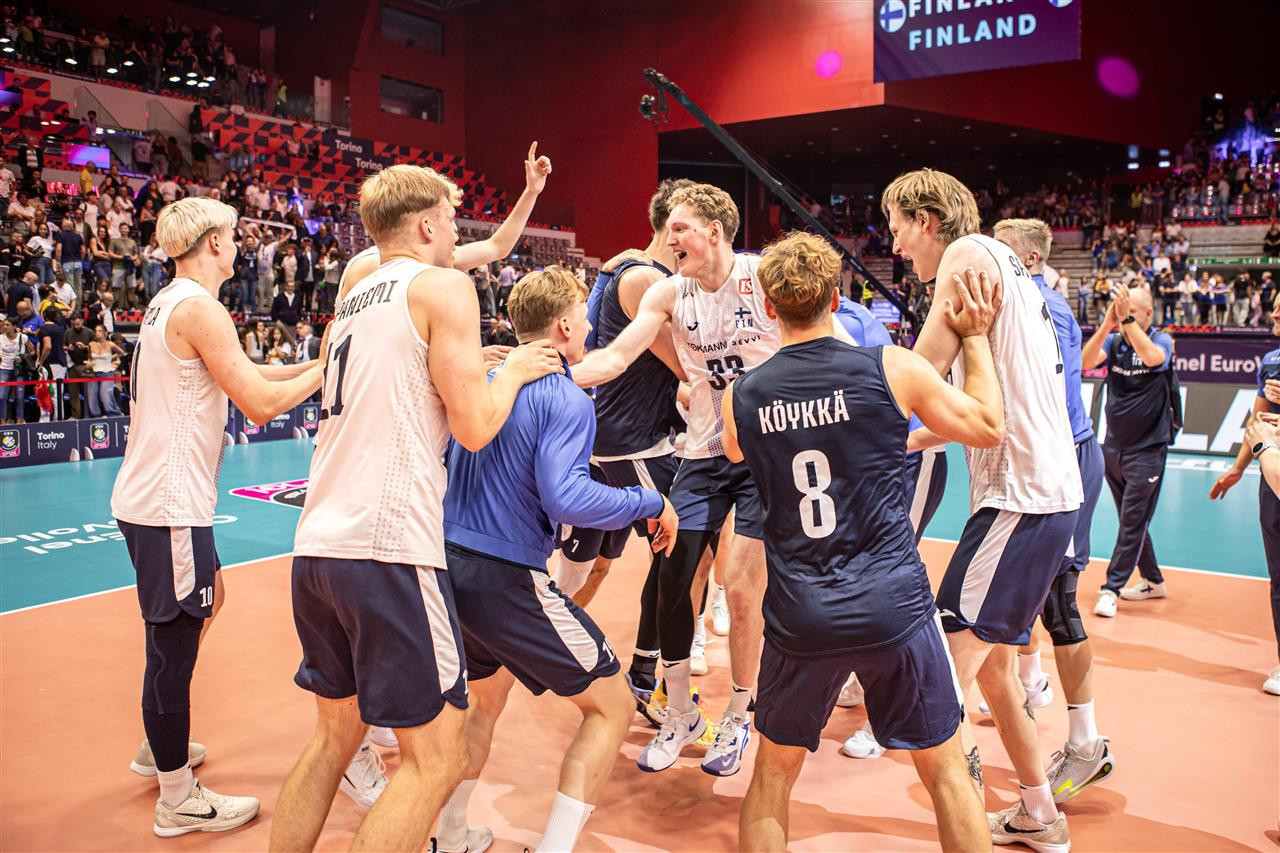 Διαμορφώθηκε η τετράδα του EuroVolley με την Φινλανδία να σοκάρει την Ιταλία - Στην 11η θέση η Εθνική Ελλάδας