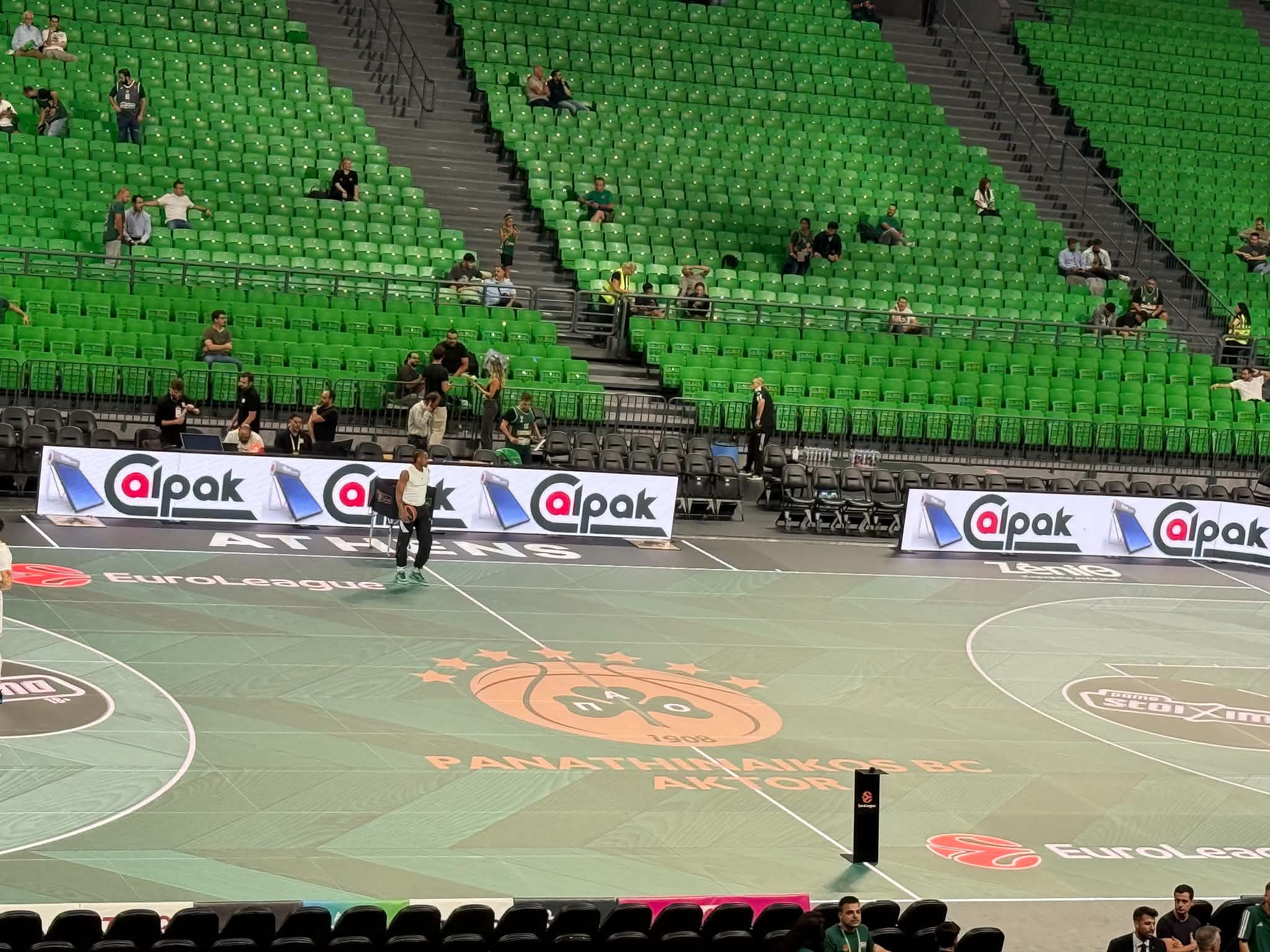 Η νέα όψη στο glass floor του T-Center - Το video του Athletiko
