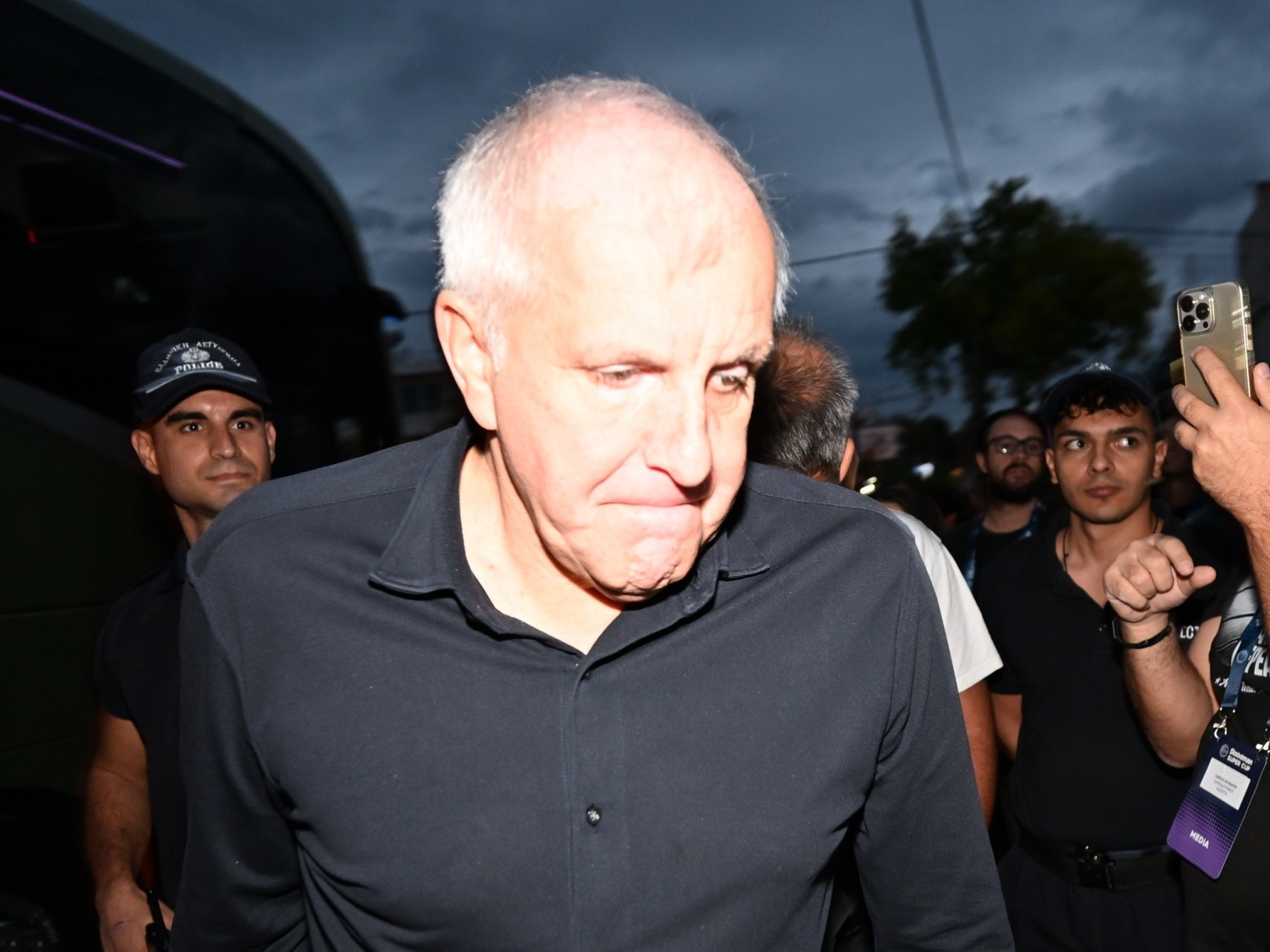 Η αποστολή του Παναθηναϊκού έφτασε στο «Ανδρέας Παπανδρέου» για τον ημιτελικό με τον ΠΑΟΚ (photos)