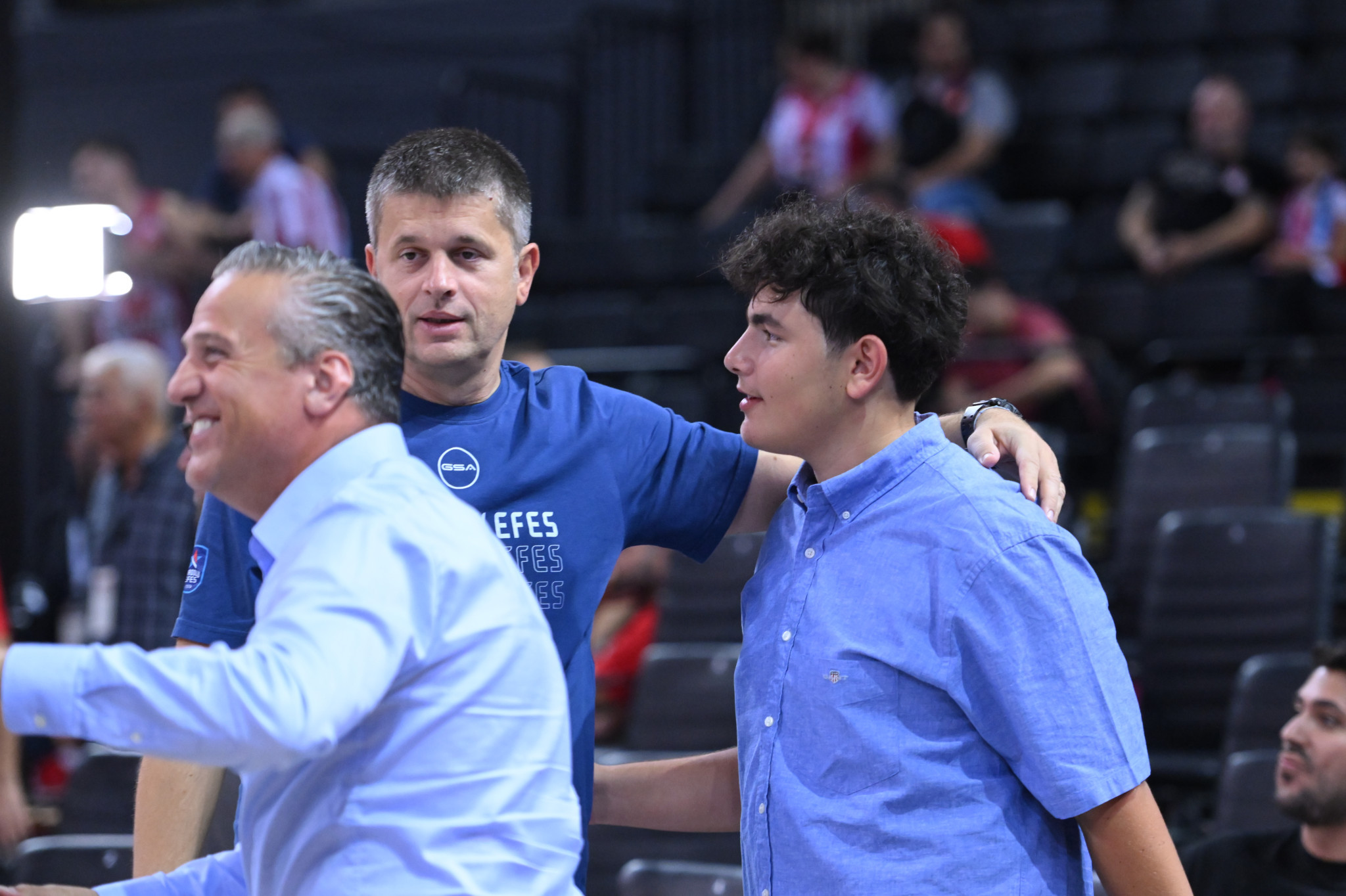 Σαρπ Αταμάν και Τσενκ Γιλντιρίμ στη Sunel Arena για το Ολυμπιακός - Αναντολού Εφές