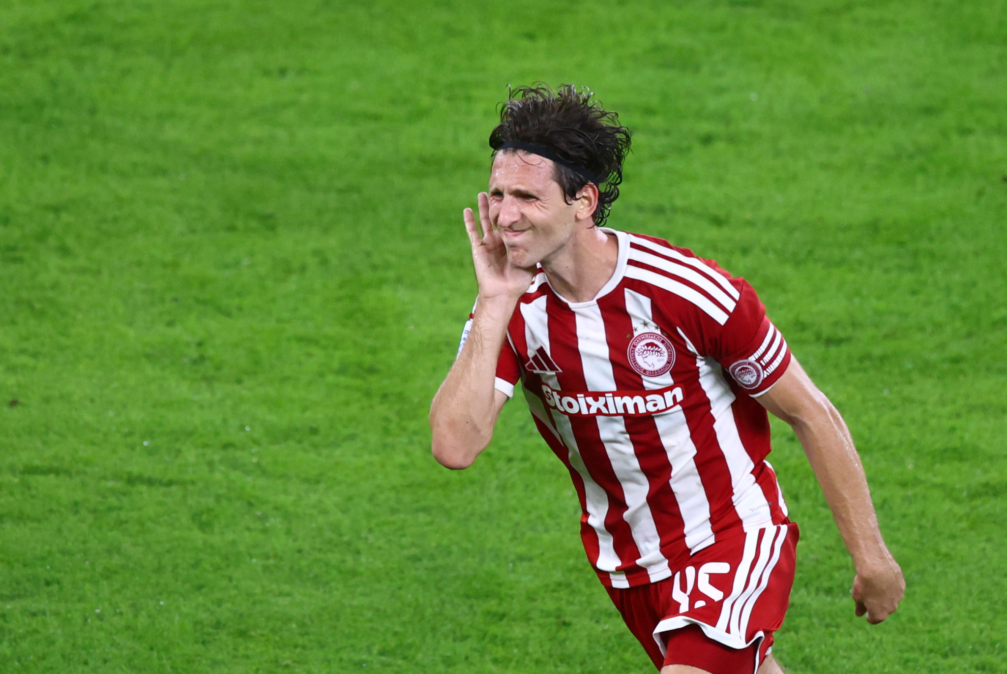 Ο Ρέτσος με σουτ στην κίνηση το 1-0 στο Ολυμπιακός-Παναθηναϊκός (video)