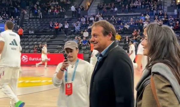 Ο Αταμάν ξανά στην EuroLeague: Παρακολουθεί Εφές - Ρεάλ Μαδρίτης