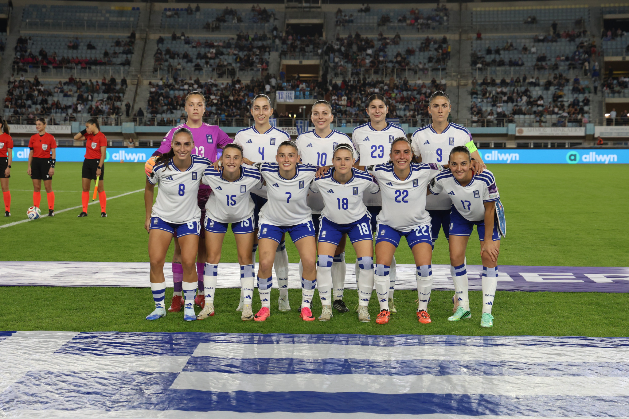 Αγγλία - Ελλάδα 5-0: Ηττα και αναμενόμενος αποκλεισμός για την εθνική ομάδα των γυναικών
