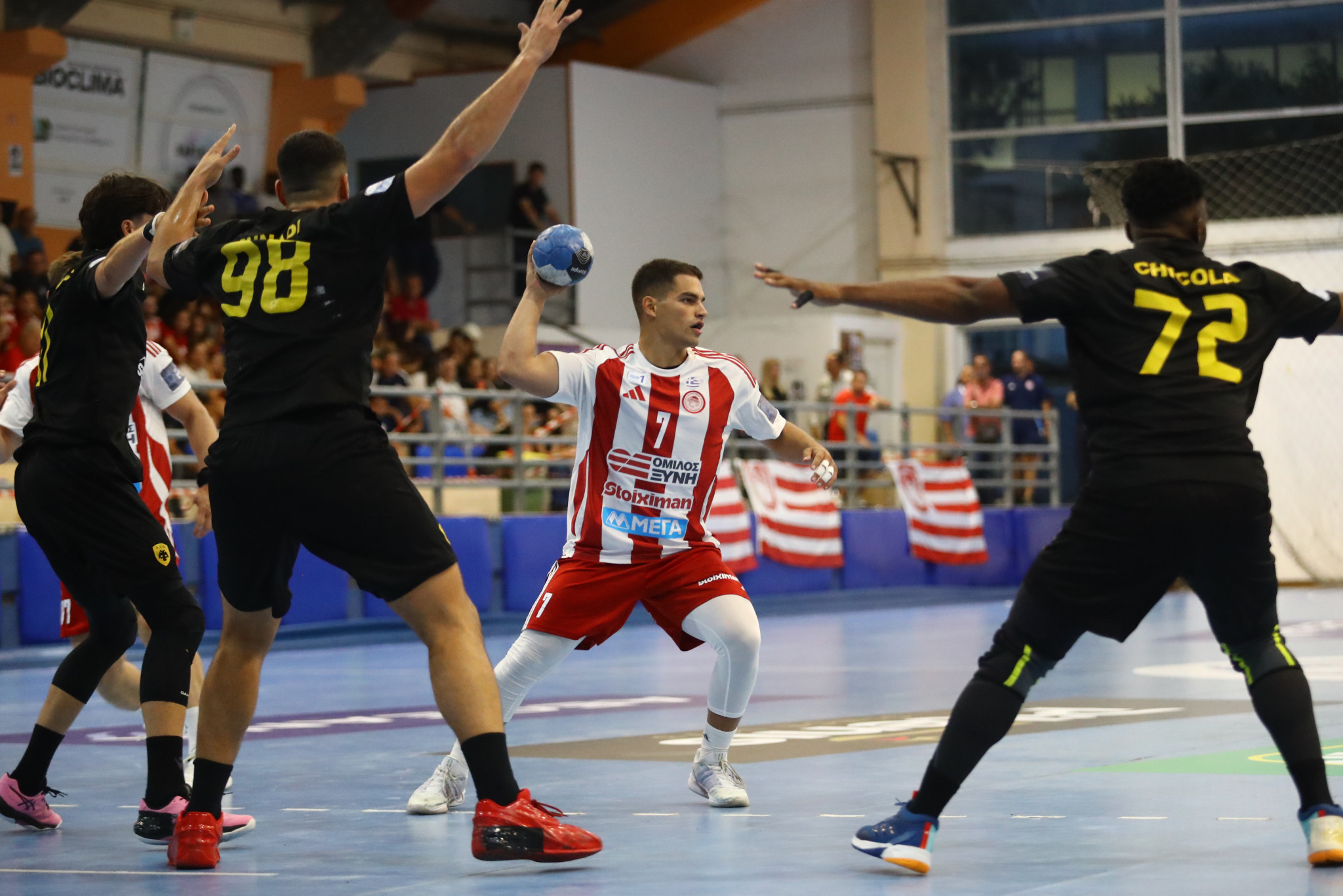 Live: Ολυμπιακός - ΑΕΚ στην Handball Premier