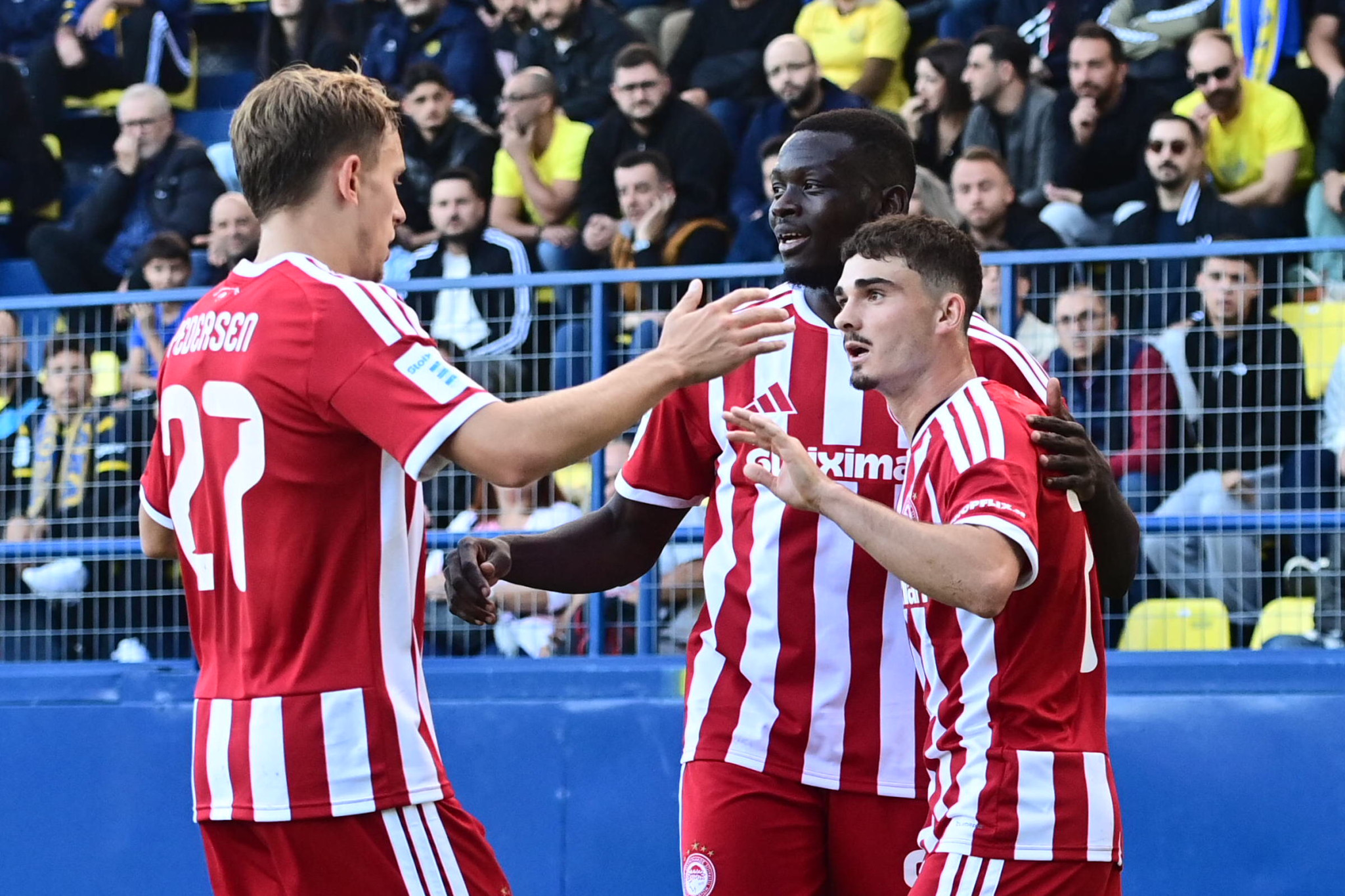 Ο Ρόκα με σουτ στην κίνηση το 0-1 του Ολυμπιακού (video)