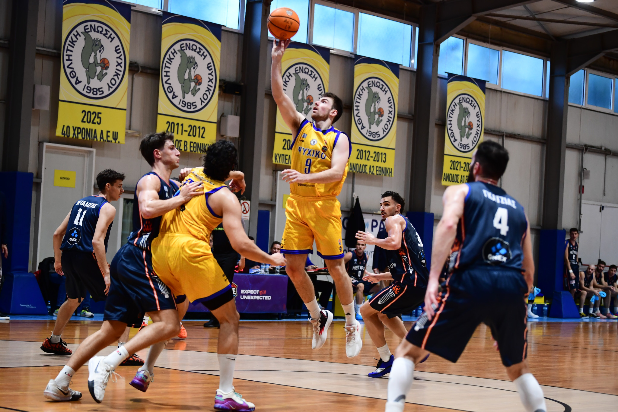 Elite League: Το Ψυχικό πήρε το «θρίλερ» απέναντι στη ΝΕΜ, άνετη νίκη των Μαχητών κόντρα στον Κρόνο