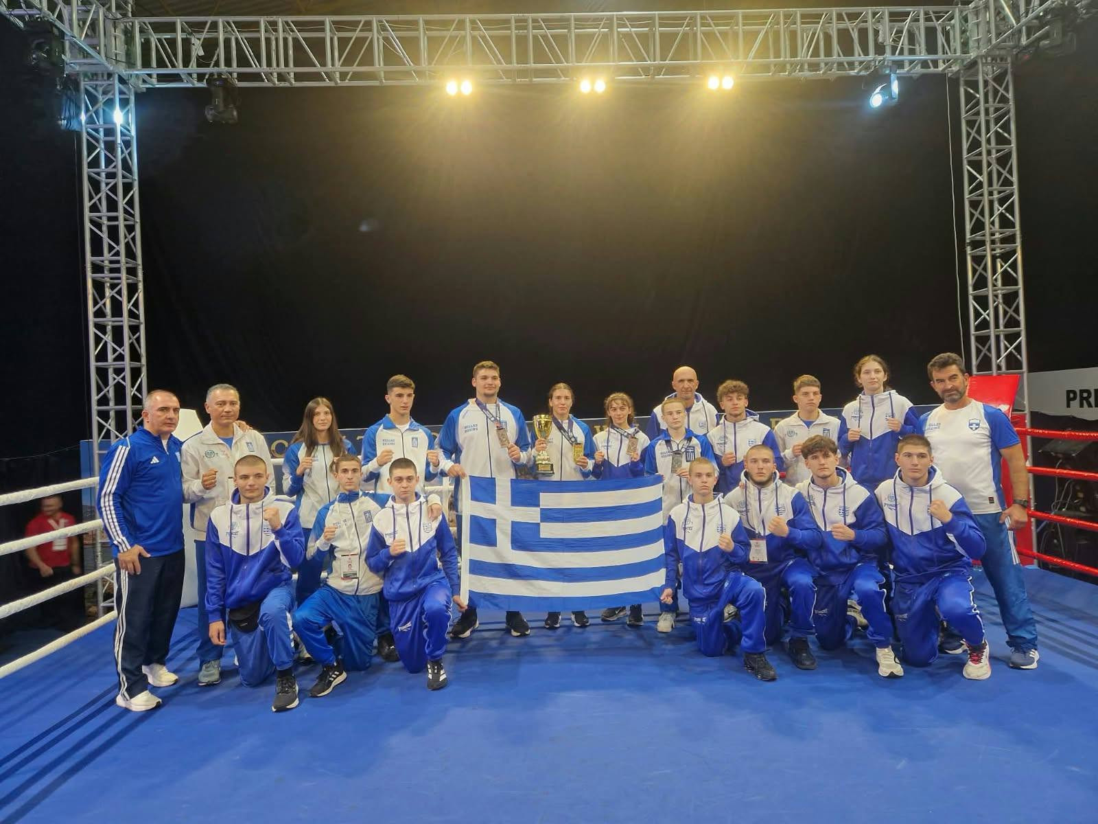 Τέσσερα μετάλλια για την ελληνική αποστολή στο Ευρωπαϊκό Πρωτάθλημα πυγμαχίας U17