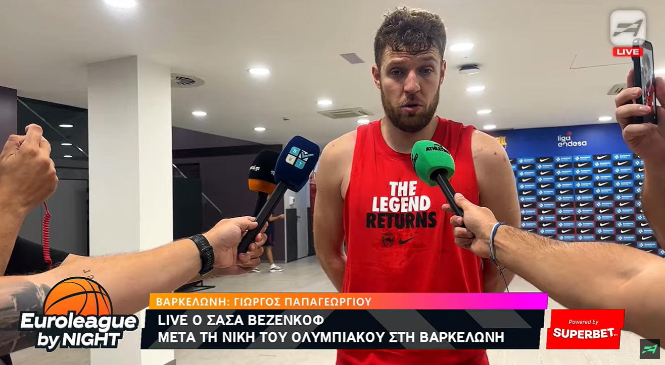 Βεζένκοφ: «Μόνο όσοι ξέρουν μπάσκετ μπορούν να καταλάβουν αυτά που κάνει ο Εντζάι»