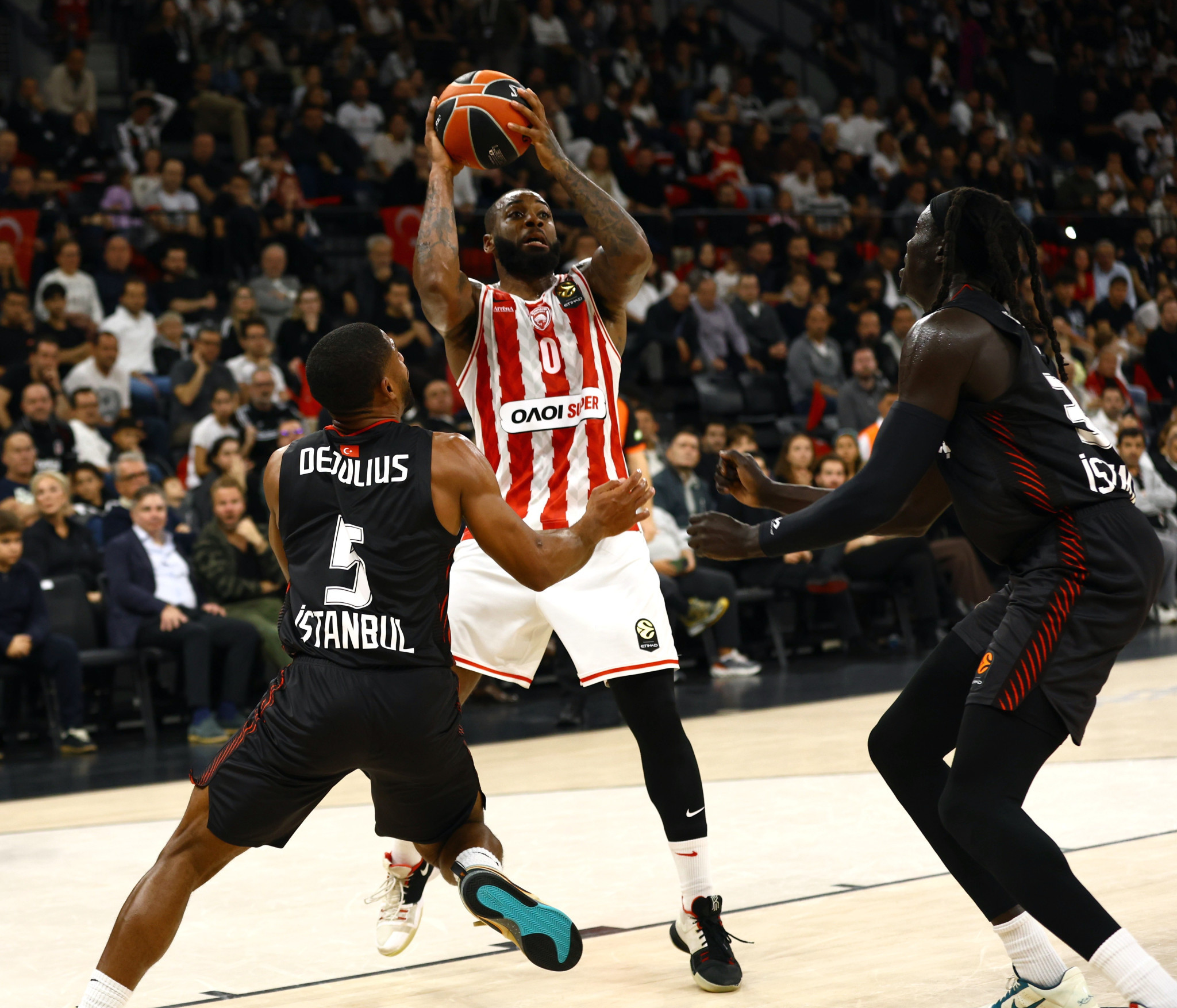 Η βαθμολογία της EuroLeague μετά το παιχνίδι του Ολυμπιακού με την Μπεσίκτας