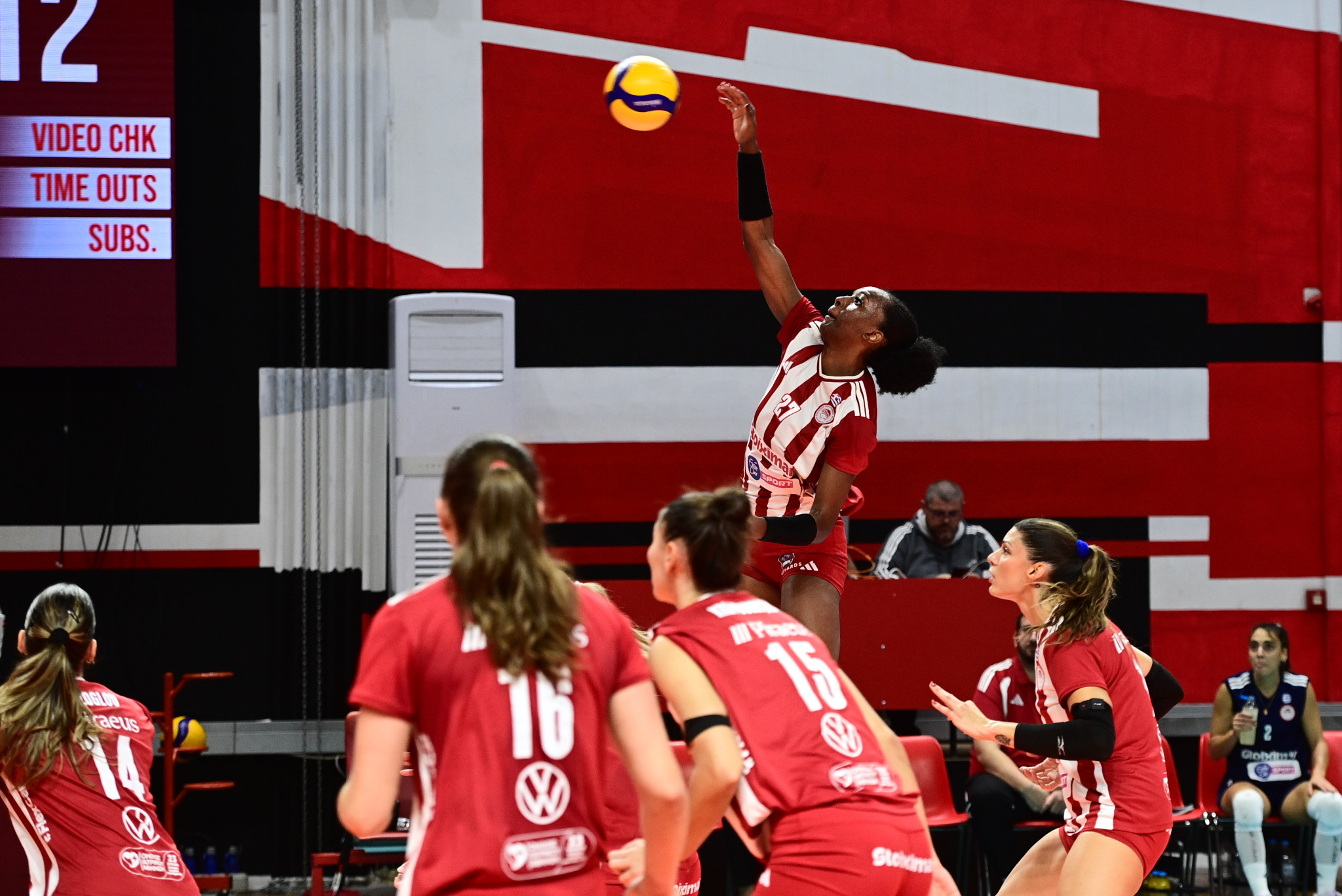 Live: Ολυμπιακός - Μπενφίκα στην πρεμιέρα του CEV Challenge Cup