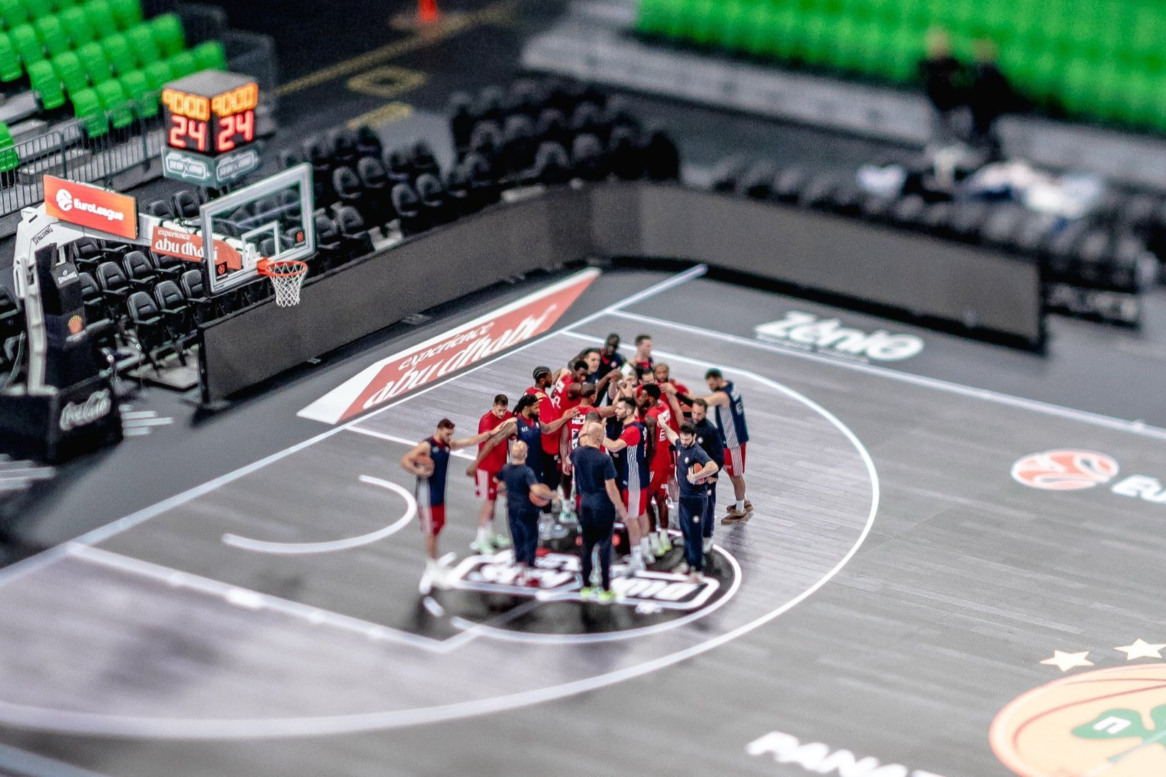Ολοκληρώθηκε το shootaround της Μιλάνο ενόψει του αποψινού τζάμπολ στο ματς με τον Παναθηναϊκό