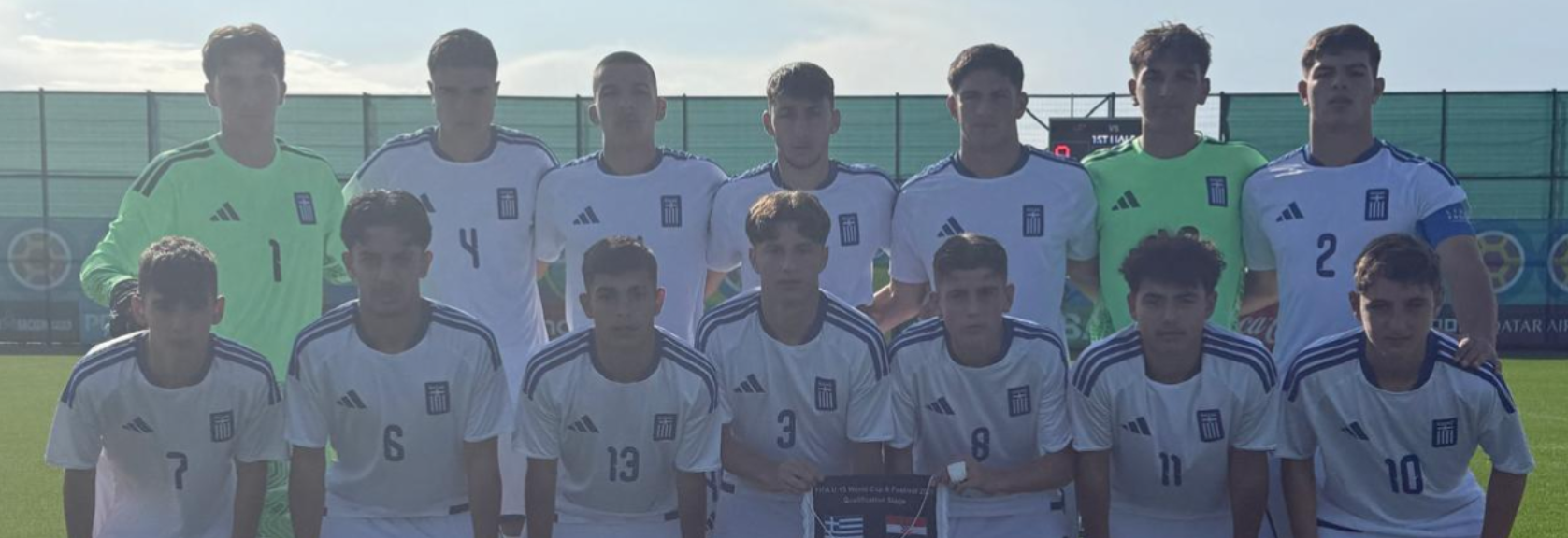 Καταιγιστική η Εθνική Κ15 στην πρεμιέρα του FIFA U-15 World Cup, διέλυσε με 4-1 την Κροατία